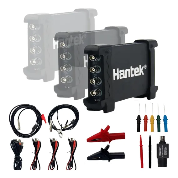 Osciloscópio Automotivo Blutu 4 Ch 70 Mhz Hantek 6074be Foto 1