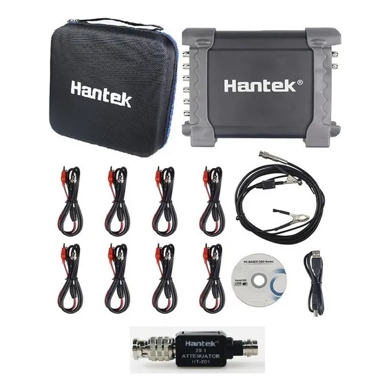 Osciloscópio Automotivo Hantek 1008c Com Caixa + Foto 1