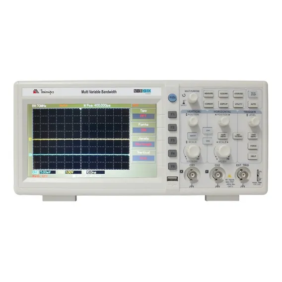 Osciloscopio Digital 2 Canais Profissional Minipa - Mvb-dso Foto 1