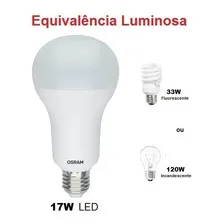 Osram - Lampada Led Alta Potencia 17w 6500k E27 1836lm bivolt Foto mini 4