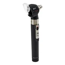 Otosc贸pio Md 2.5v Omni 3000 Xenon Halogena Fibra Com Estojo Preto Foto mini 3