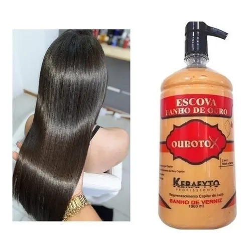 Ourotox Escova Banho De Ouro Kerafyto 1 Kilo Foto 1