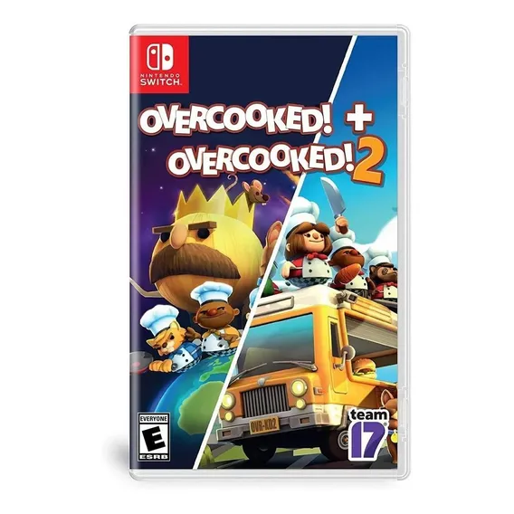 Overcooked! + Overcooked! 2 Standard Edition Team17 Nintendo Switch Físico Foto 1