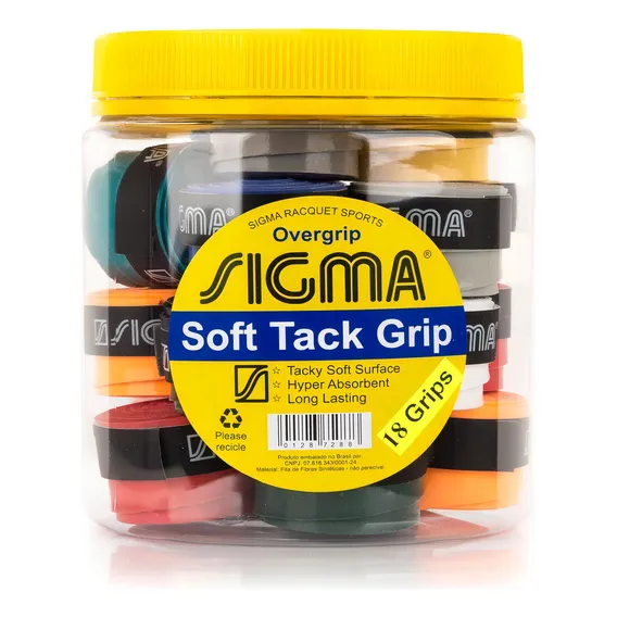Overgrip Sigma Soft Tack Misto 18 Unidades - Tênis Foto 1