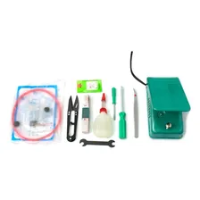 Overloque Semi Industrial Com Mesa+motor Acoplado 220v Foto mini  3