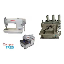 Overloque/galoneira/reta Industriais Completas Bivolt Cor Branco 110V/220V Foto mini 1