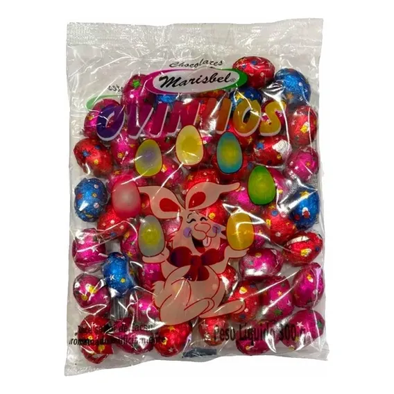 Ovinhos De Chocolate C/100un. - Marisbel Foto 1
