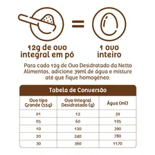 Ovo Pasteurizado Em P贸 - 720g (60 Ovos) Netto Alimentos Foto mini 3
