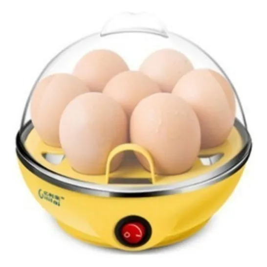 Ovos Cozidos Egg Cooker Cozedor Elétrico 110v 350w Amarelo Foto 1