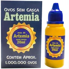 Ovos de Artemia Sem Casca 20ml para Alevino filhote de peixe Foto mini 1