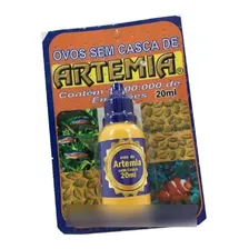 Ovos de Artemia Sem Casca 20ml para Alevino filhote de peixe Foto mini 4