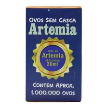 Ovos de Artemia Sem Casca 20ml para Alevino filhote de peixe Foto mini 3