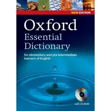 Oxford Essential Dictionary With Cd-rom Pack - Second Edition, De Oxford. Editora Oxford University, Capa Brochura Em Inglês Foto  mini 1
