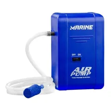 Oxigenador Iscas Vivas Marine Air Pump 12v / Pilha - Azul Foto mini 2