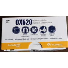 Oxímetro de pulso para dedo Incoterm OX520 preto Foto mini 3