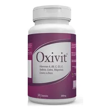 Oxivit Vitamina A B8 C D3 Selenio Cobre Cromo Zinco Magnesio Foto mini 4