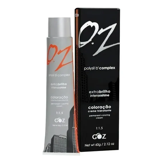 Oz Color 60gr - Goz Cosmeticos - Goz Coloração Tom 6.1 Louro Escuro Acinzentado Foto 1