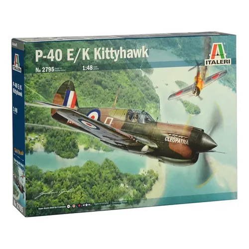 P-40 E/k Kittyhawk 1/48 Kit Para Montar Italeri 2795 Foto 1