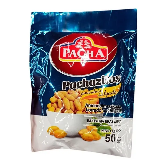 Pachazitos Amendoim Salgado Sem Pele 500g Foto 1