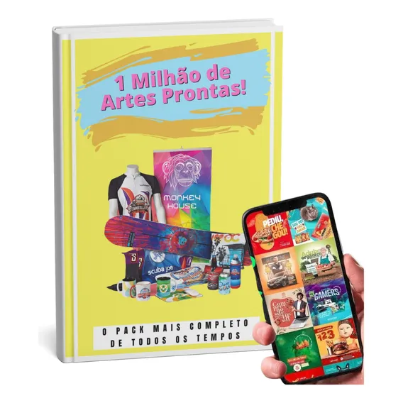 Pack 1 Milhão De Artes Para Designers Foto 1