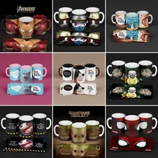 Pack 160 Artes 3d Para Canecas Jpg Mockup Heróis Vingadores Foto mini  3