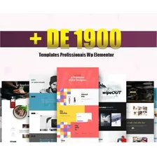 Pack 1900 Templates Wp Elementor + Brinde Foto mini  3