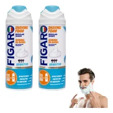 Pack 2 Figaro espuma de barbear Sensitive 400ml Foto mini  2