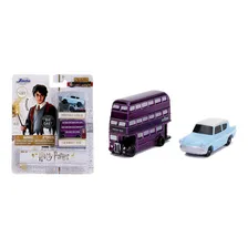 Pack 2 Miniaturas Harry Potter Nano Hollywood Rides 4cm Jada Foto  mini 1