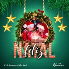 Pack 306 Artes Editáveis Psd Natal E Ano Com Foto mini  3