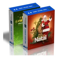 Pack 306 Artes Editáveis Psd Natal E Ano Com Foto  mini 1
