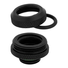 Pack 4 Fitting Tubo Rígido Corsair Xf Od 14mm Water Custom Led Black Foto mini  3