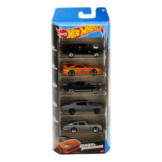 Pack 5 Hot Wheels - Velozes e Furiosos 2023 Foto 1
