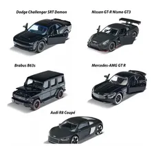 Pack 5 Miniaturas Black Edition - Gift Pack 1/64 - Majorette Foto mini 4