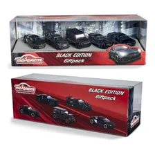 Pack 5 Miniaturas Black Edition - Gift Pack 1/64 - Majorette Foto mini 2