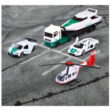 Pack 5 Miniaturas Policia De Dubai Gift Pack 1/64 Majorette Foto mini 2