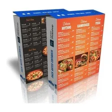 Pack 500 Artes Editáveis Cardápios E Menus Psd Com Foto  mini 1