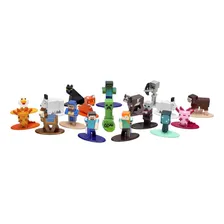 Pack C/ 20 Figuras Minecraft Series 8 Nano Metalfigs Jada Foto mini 2
