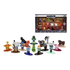 Pack C/ 20 Figuras Minecraft Series 8 Nano Metalfigs Jada Foto mini 1