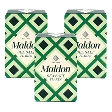 Pack C/ 3 Un Sal Maldon 250g O Melhor Sal Gourmet Churrasco Foto mini 1