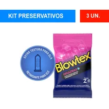 Pack C/3 Preservativo Blowtex C/3 Orgazmax Foto mini 1