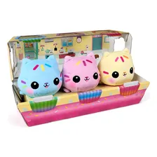 Pack Com 3 Pelucias Cakey Celebração Gaby Dollhouse 7cm Sunn Foto mini 4