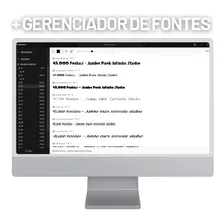 Pack + De 300 Fontes Famosas Para Designer Gráfico Foto mini 4