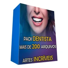 Pack Dentista 200 Arquivos Editáveis Mídias Sociais Pdf Foto  mini 1