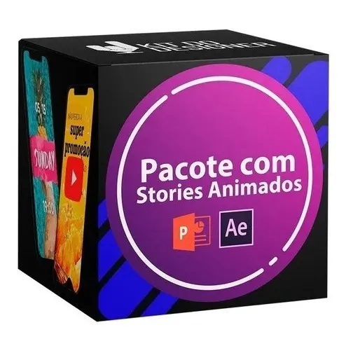 Pack Instagram Stories Animados Templates After Effects E Pp Foto 1