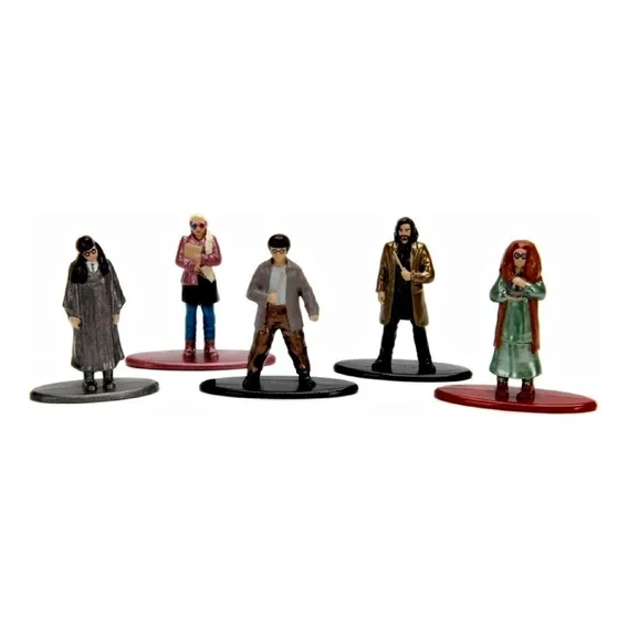 Pack Kit De Miniaturas Bonecos Harry Potter Jada Diecast Foto 1