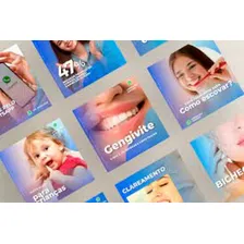 Pack Para Dentistas, Canva + Psd, 550 Artes Para Odontologia Foto mini 1