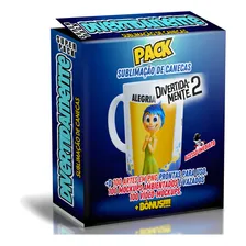 Pack Sublimação Canecas Tema Divertidamente 2 +d 100 Artes Foto mini 1