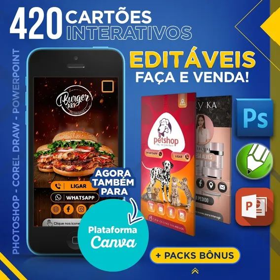 Pack Template Canva Odontologia Imagens Atuais E Modernas Foto 1