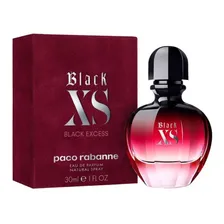 Paco Rabanne Black XS For Her EDP 30ml para feminino Foto mini 2