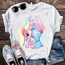Pacote 10 Artes Para Sublimação Em Camisas | Stitch Em Png Foto mini 1